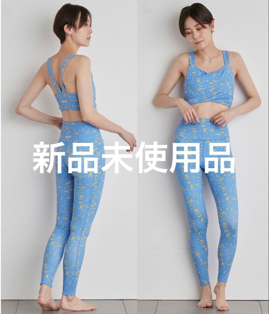 emmiyoga エミヨガ ボタニカルアートプリントレギンス