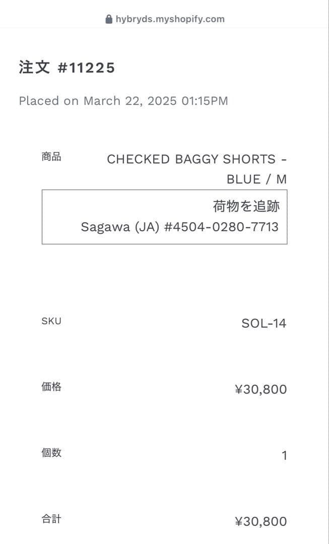 パンツ SOL. soonerorlater Checked Baggy Shorts