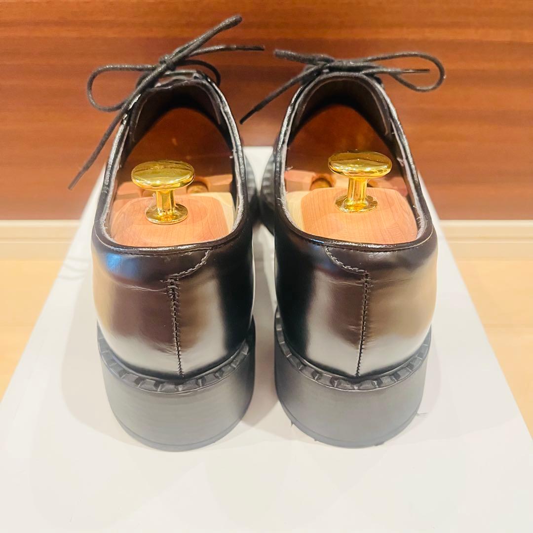 PRADA プラダ ブラッシュドレザー ポストマンシューズ DNC713