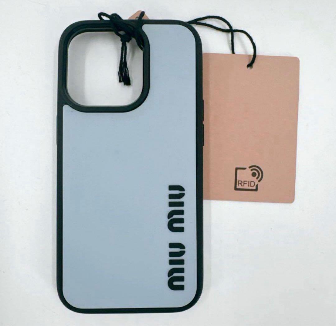 【値下げ不可】MIU MIU スマホケース iPhone14＆15プロ用