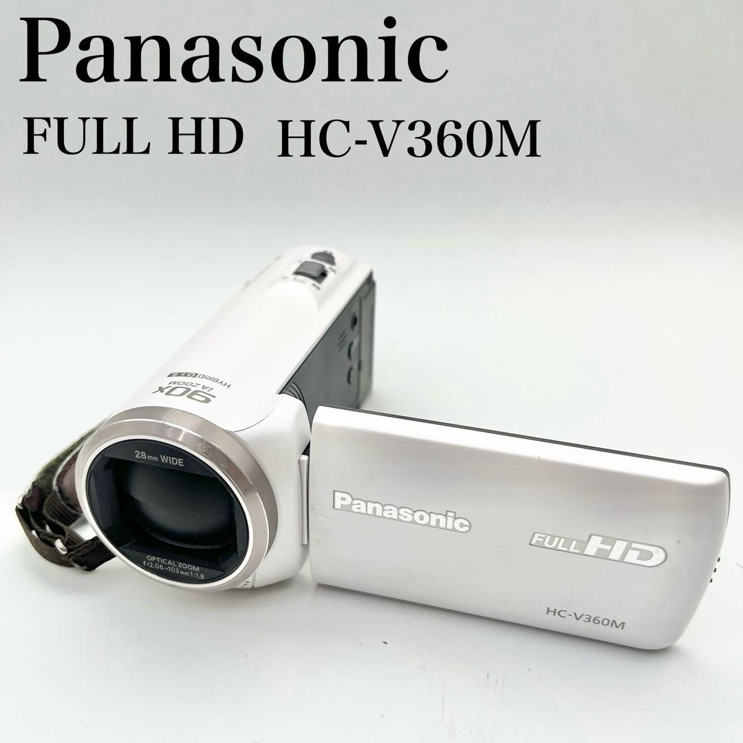 Panasonic HC-V360M FHD60Pビデオカメラ 動作確認済み