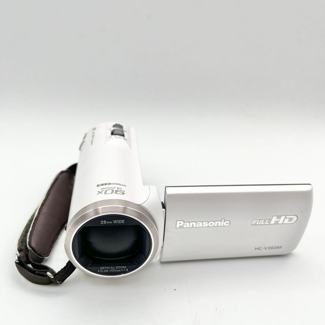 Panasonic HC-V360M FHD60Pビデオカメラ 動作確認済み