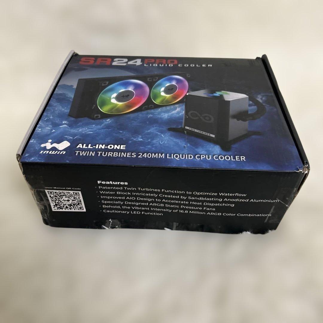 InWin SR24 PRO 240mm ARGB AIO ツインタービン液体