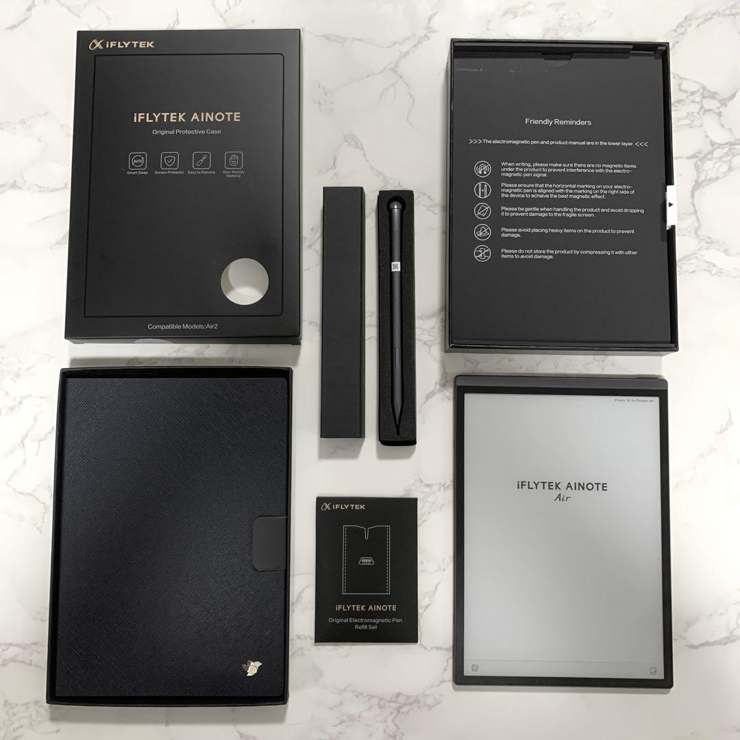iFLYTEK AINOTE Air2 本体セット、カバー、替芯5本セット