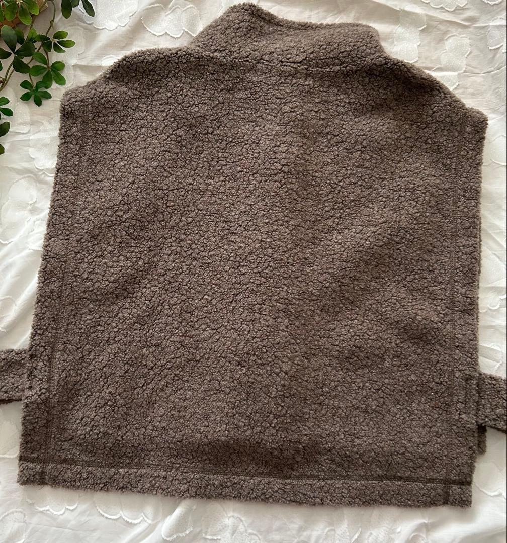 tumugu ツムグシープパイルウールベスト