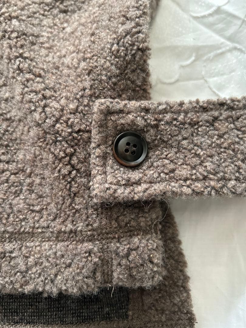 tumugu ツムグシープパイルウールベスト