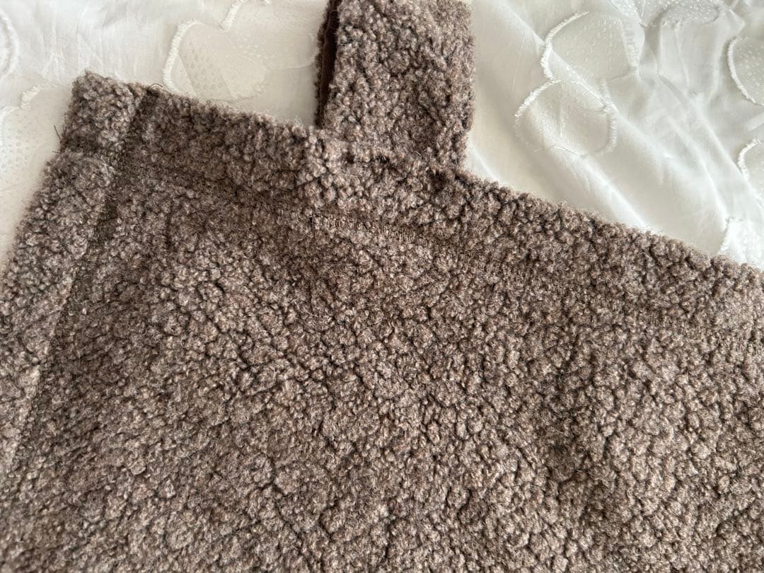 tumugu ツムグシープパイルウールベスト