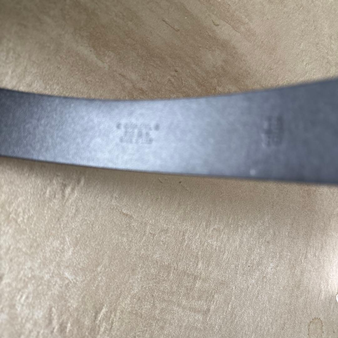 タイムセール★CHANEL ブラックレザー ベルト サイズ75