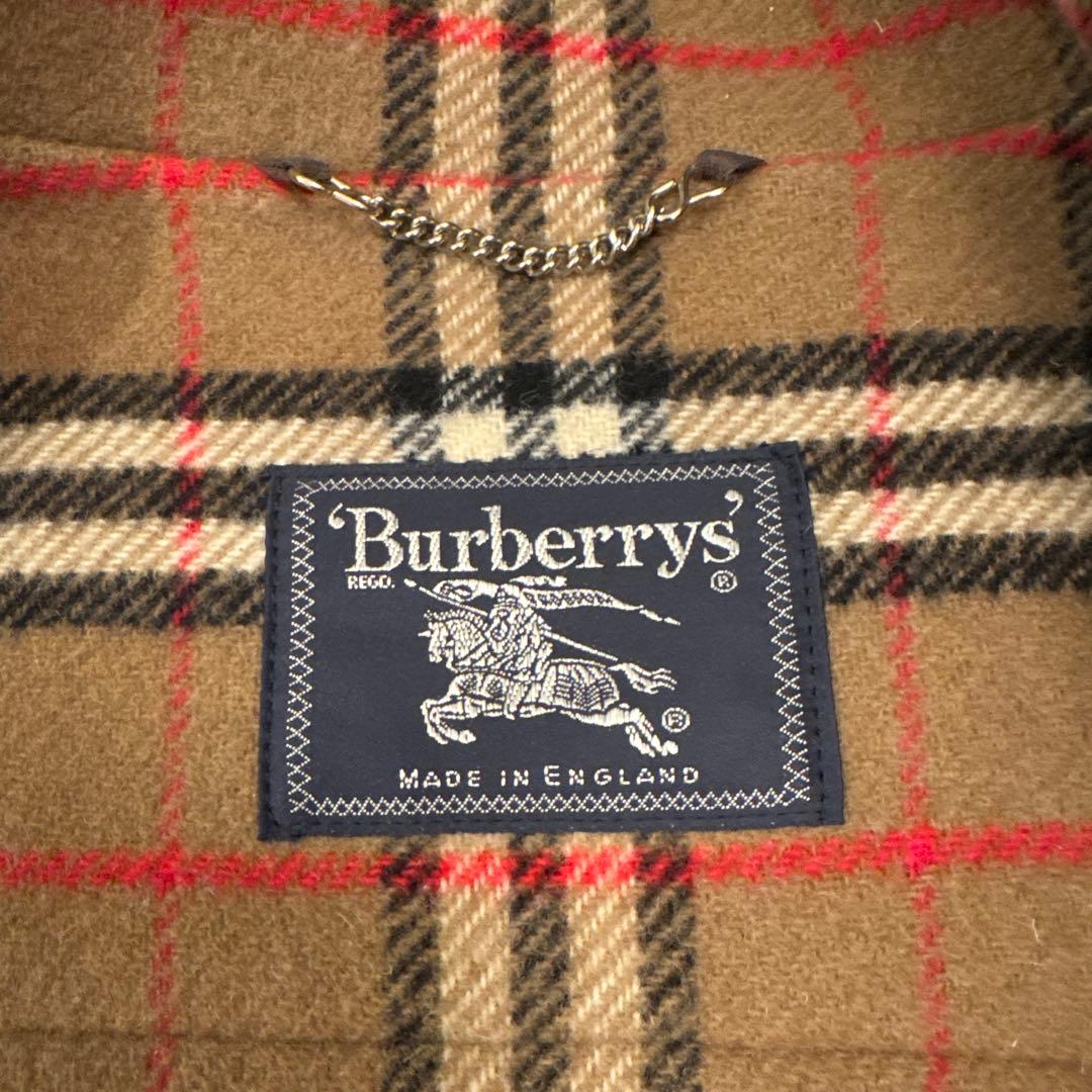 BURBERRYバーバリー 英国製 ダッフルコート ノバチェック サイズXL相当