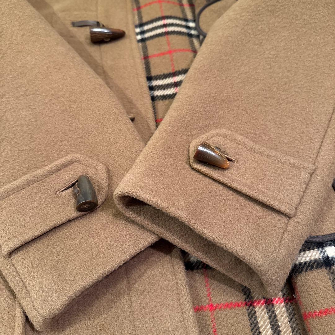 BURBERRYバーバリー 英国製 ダッフルコート ノバチェック サイズXL相当