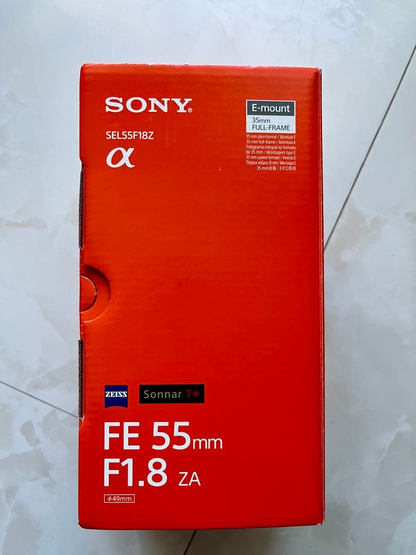 SONY FE 55mm F1.8 ZA SEL55F18Z 美品 おまけ付き