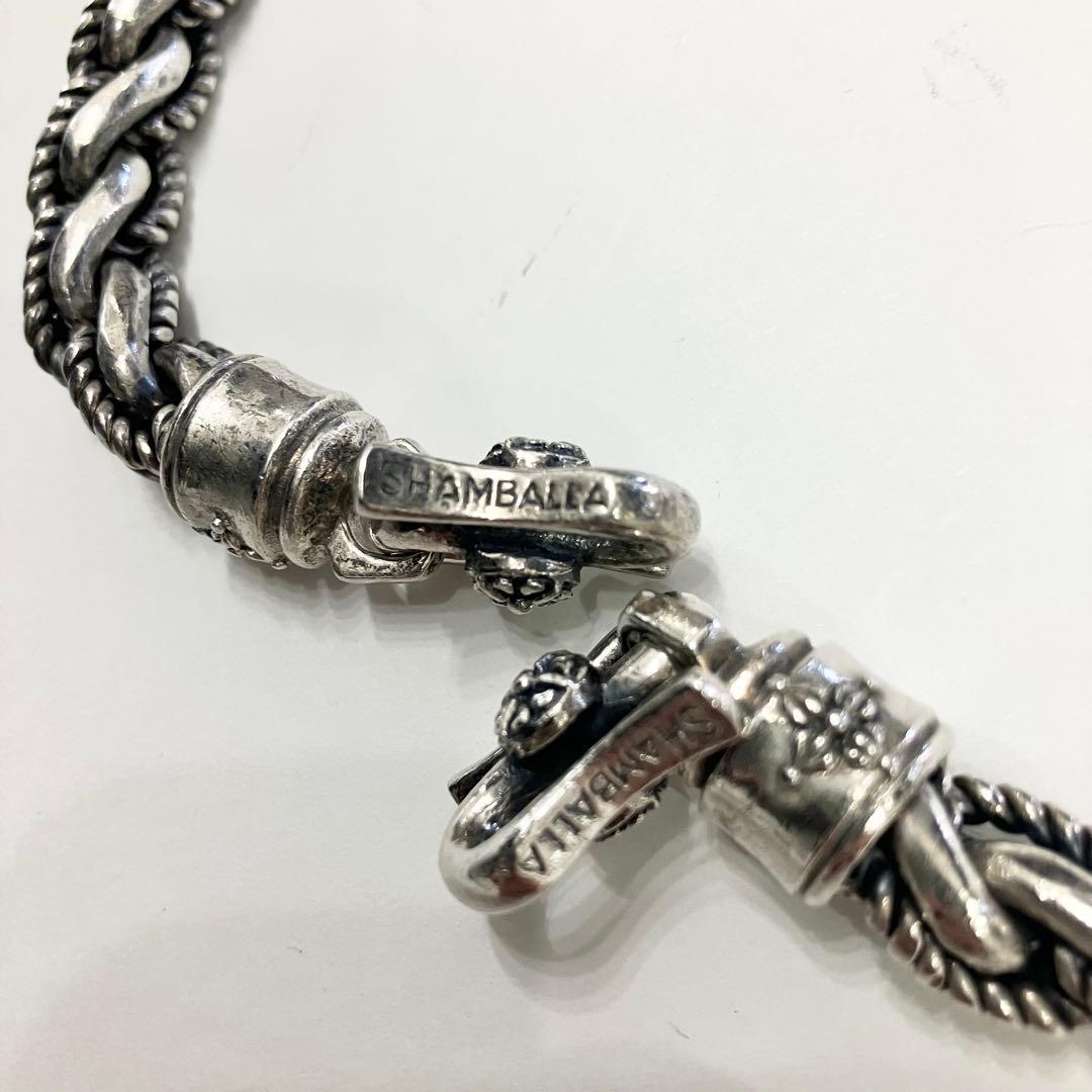 SHAMBALLA シャンバラ 1cm幅スネークウォレットチェーン 全長65cm