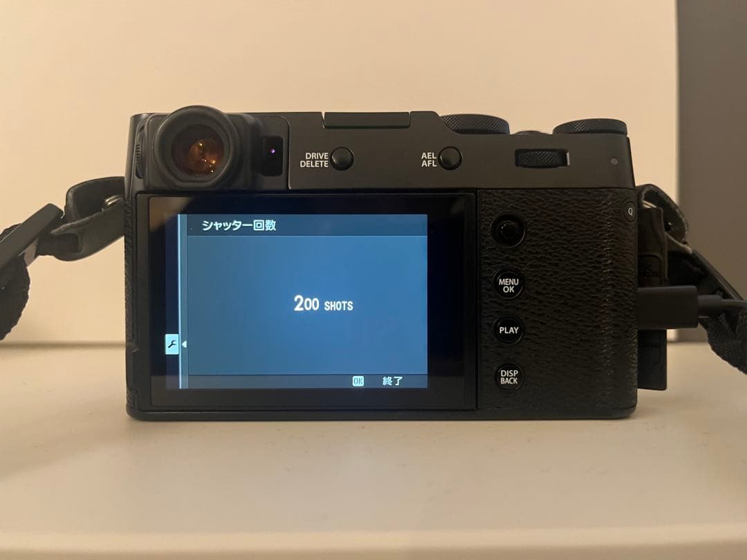 FUJIFILM X100V ブラック美品(200SHOT)