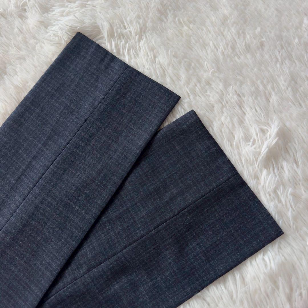 SUIT SELECT✨セットアップ スーツ タータンチェック　ネイビー　AB6