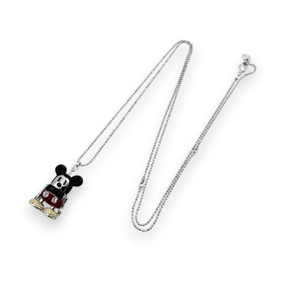 超美品 スワロフスキー ネックレス ミッキー ロボット 11-25110501