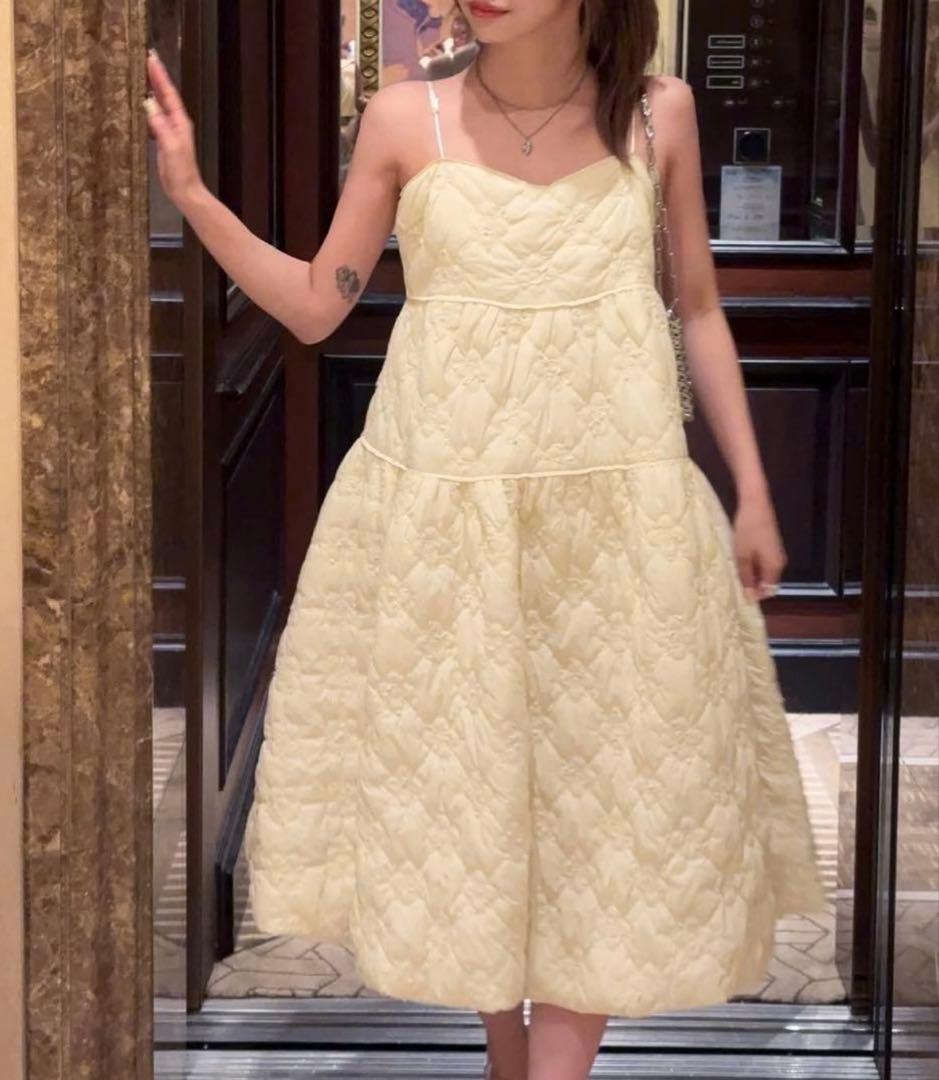 THETOE/Rhea Jacquard Onepiece/white/Ｓ