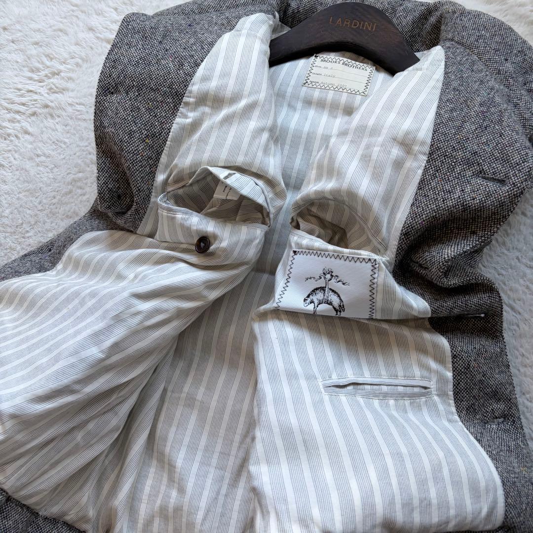 【美品】ブラックフリース ブルックスブラザーズ ダウンベスト ウール グレー L