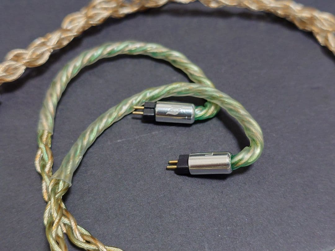 イヤホン effect audio lionheart 8wire 2pin 3.5mm