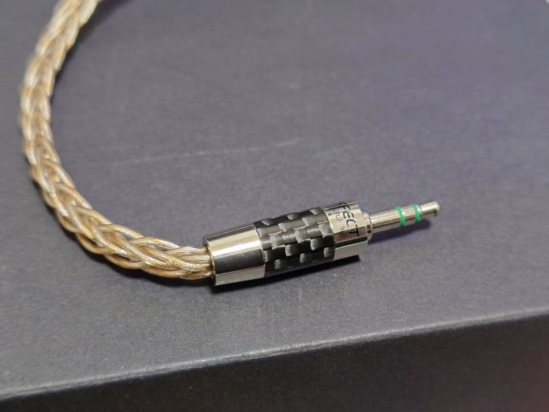 イヤホン effect audio lionheart 8wire 2pin 3.5mm