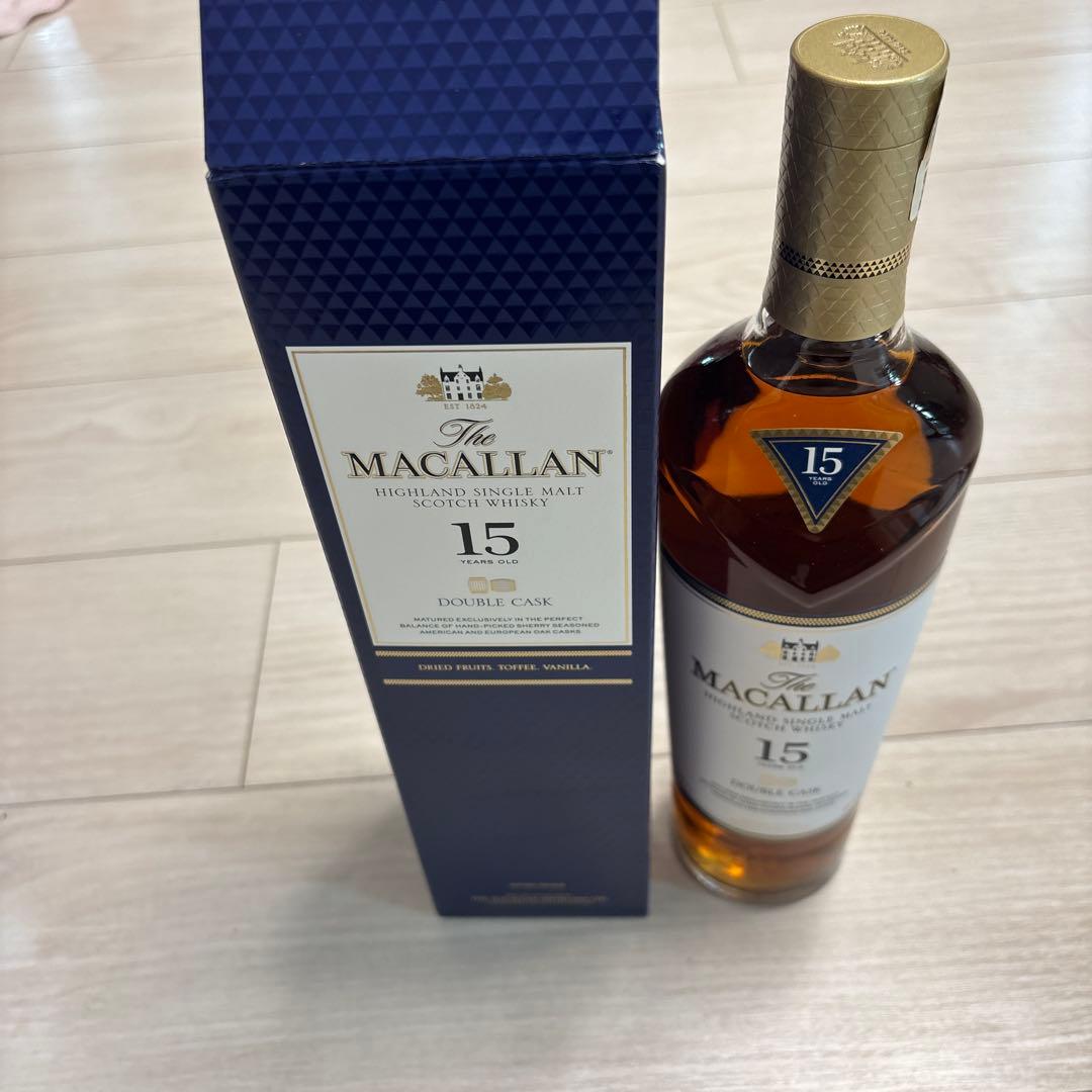 ウイスキー The Macallan 15 Years Old Double Cask