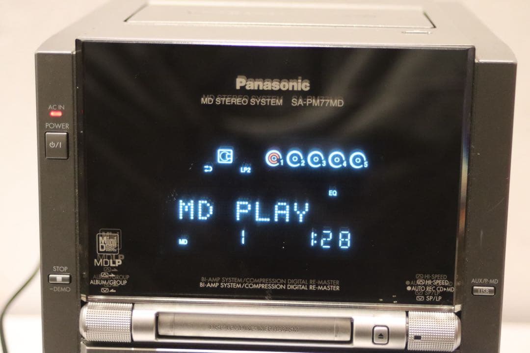 Panasonic パナソニック システムコンポ　SA-PM77MD