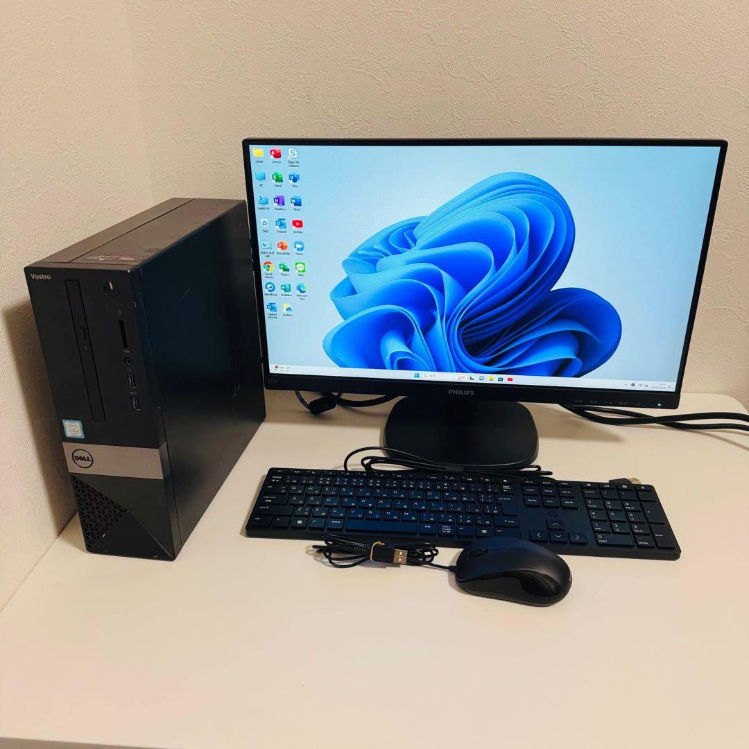 Y560 Dellデスクトップi5 SSD高速 Win11オフィス2024付き