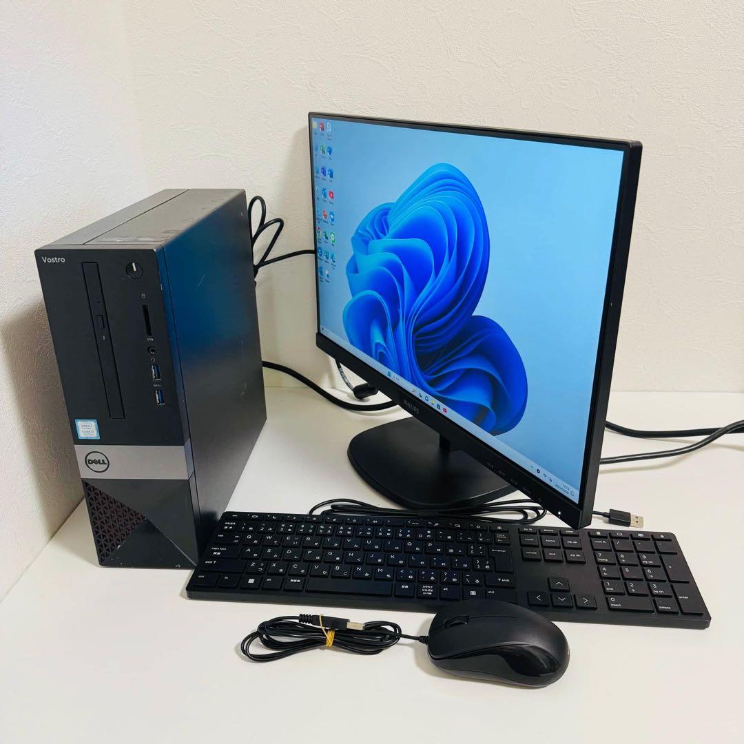 Y560 Dellデスクトップi5 SSD高速 Win11オフィス2024付き