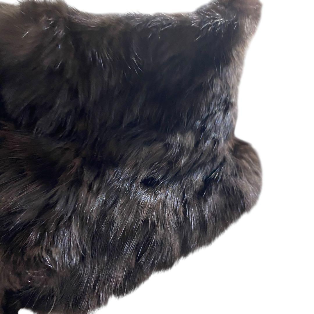 未使用　セーブル　スヌード　毛皮　襟周り　マフラー　ファー　＋おまけ2本