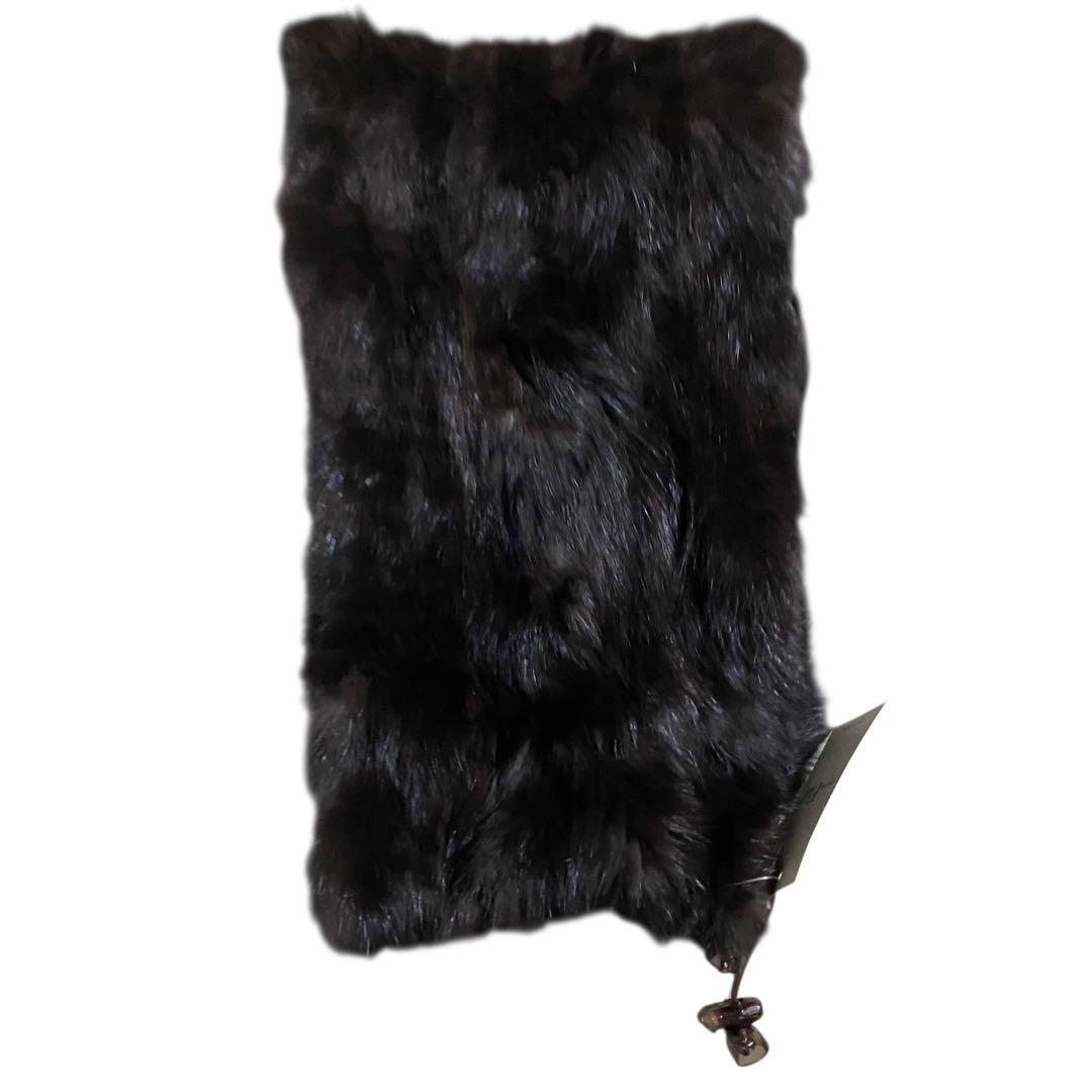 未使用　セーブル　スヌード　毛皮　襟周り　マフラー　ファー　＋おまけ2本