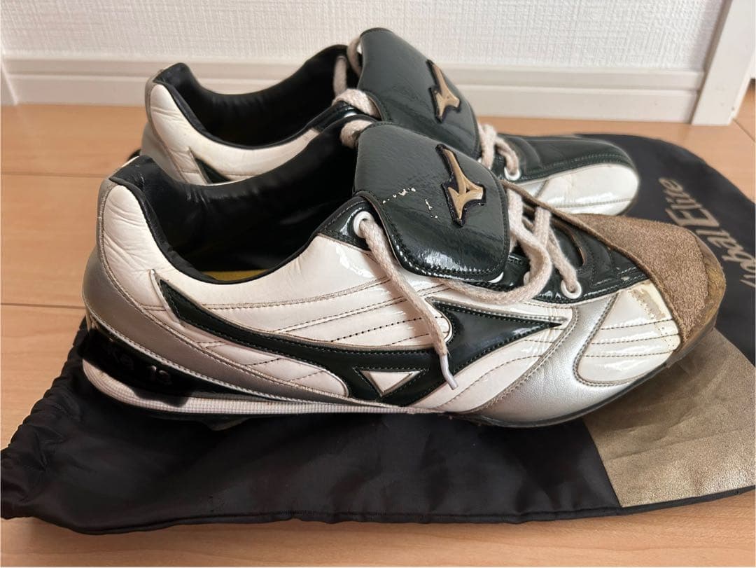 Mizuno Global Elite スパイク 緑/白