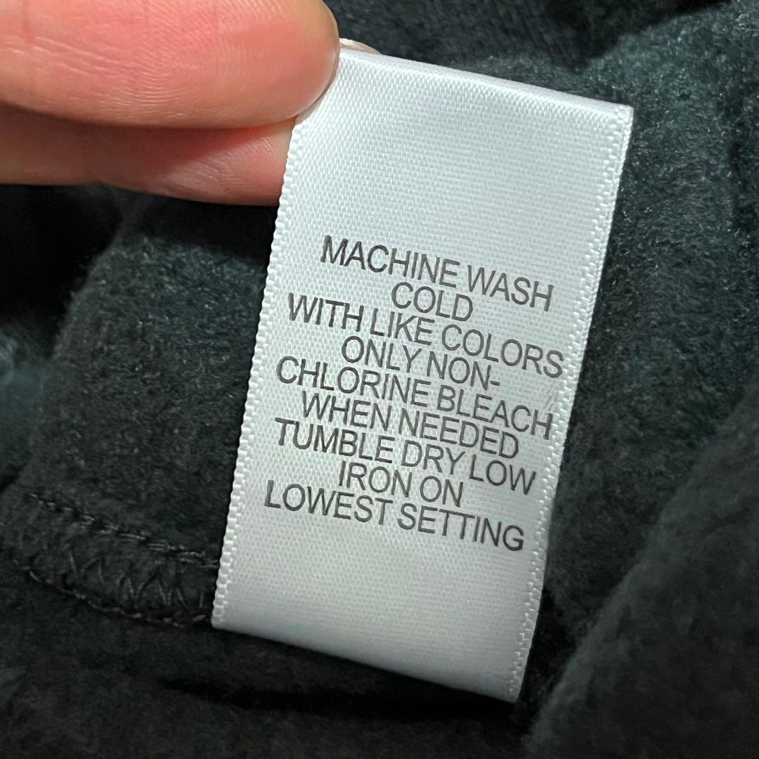 Fog Essentials スウェットパンツブラック　黒　裏起毛　反射フォント