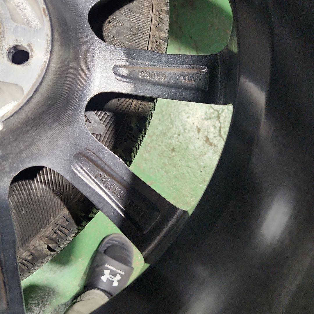 195/60R17　スタッドレス　外アルミホイール付き　4本セット