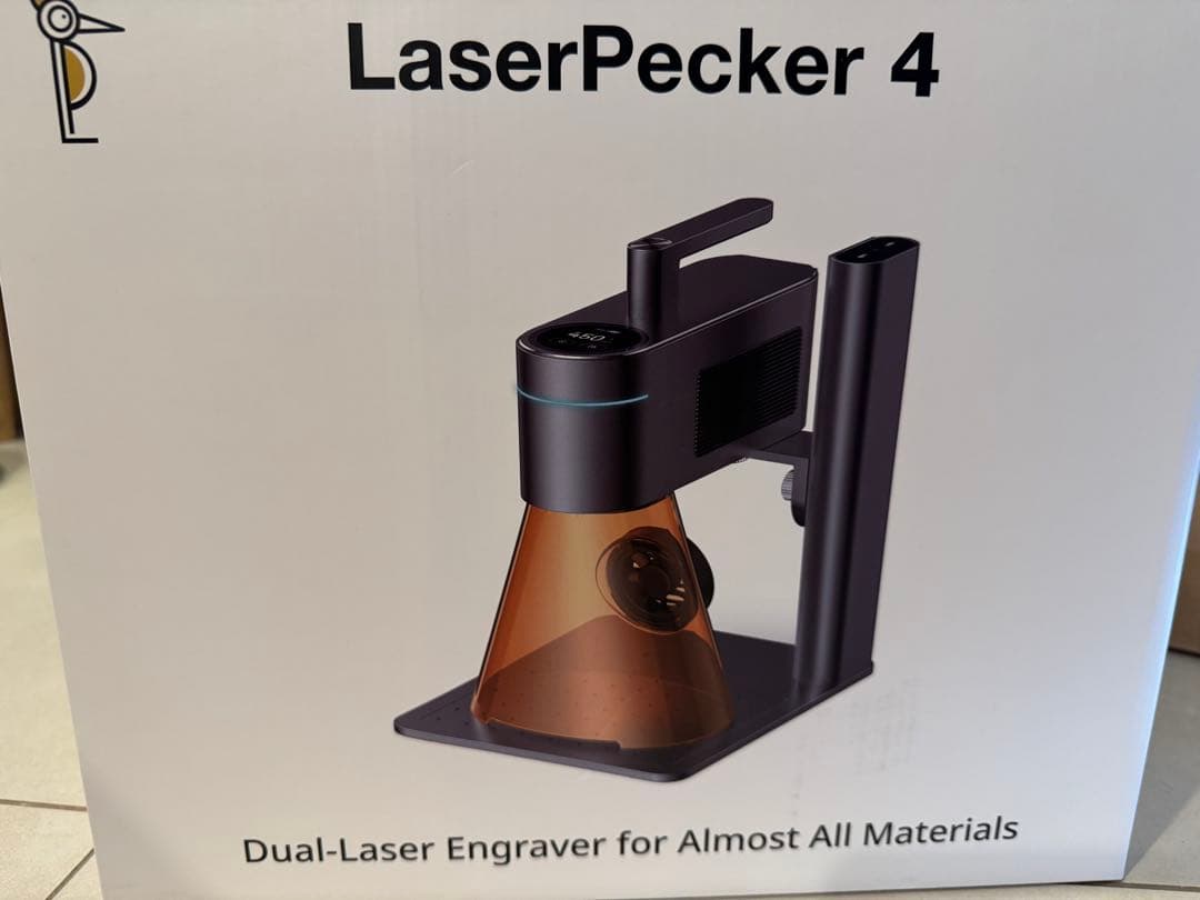 【中古美品】LaserPecker4 LP4 レーザー彫刻機