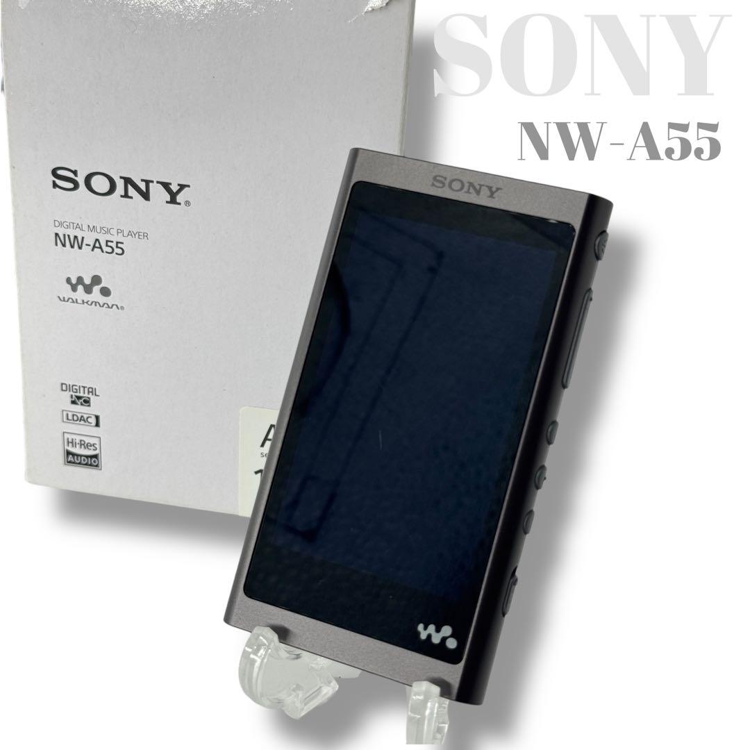 極美品✨SONY NW-A55 グレイッシュブラック 箱付き