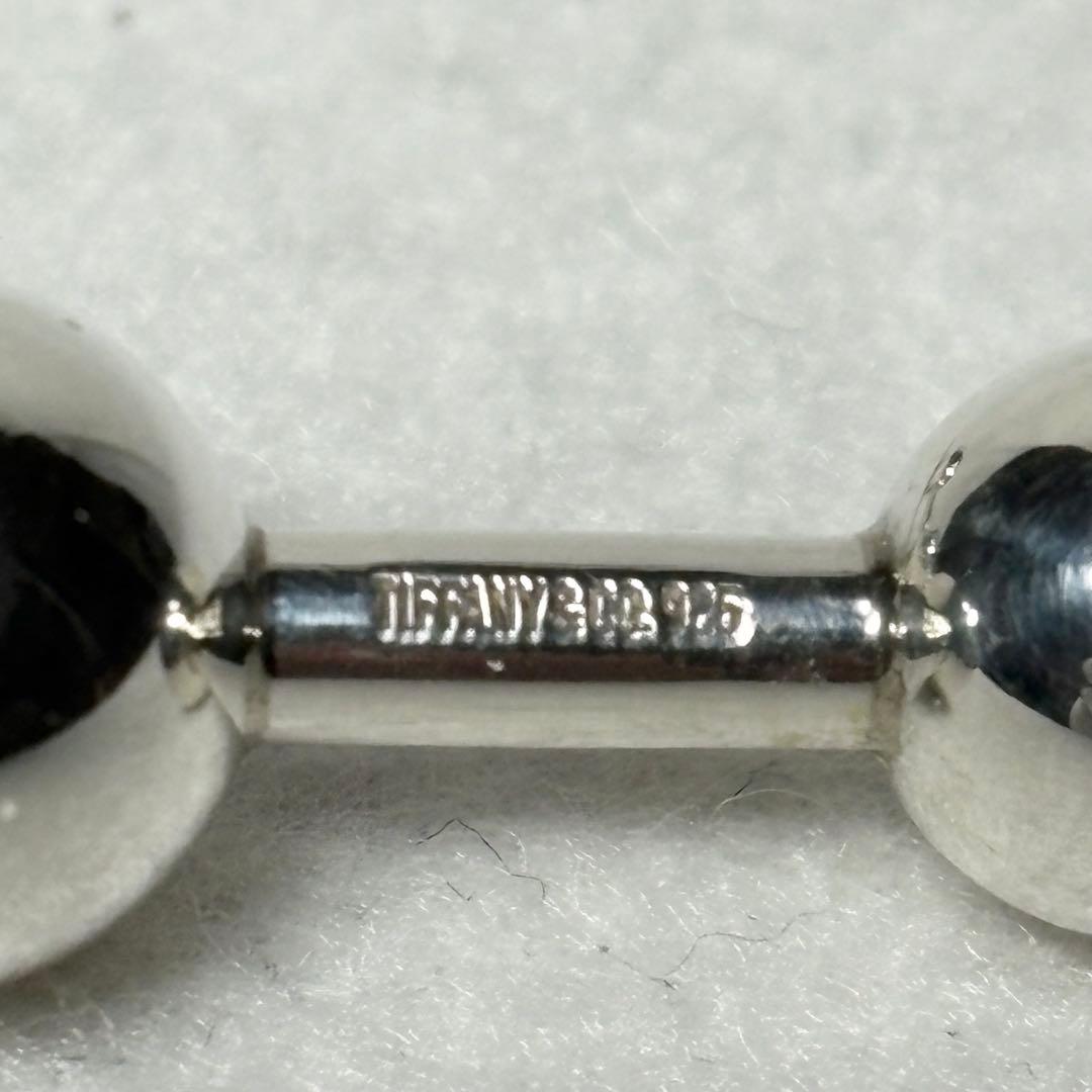 【美品】Tiffany&Co. ティファニー カフリンクス カフス ダンベル