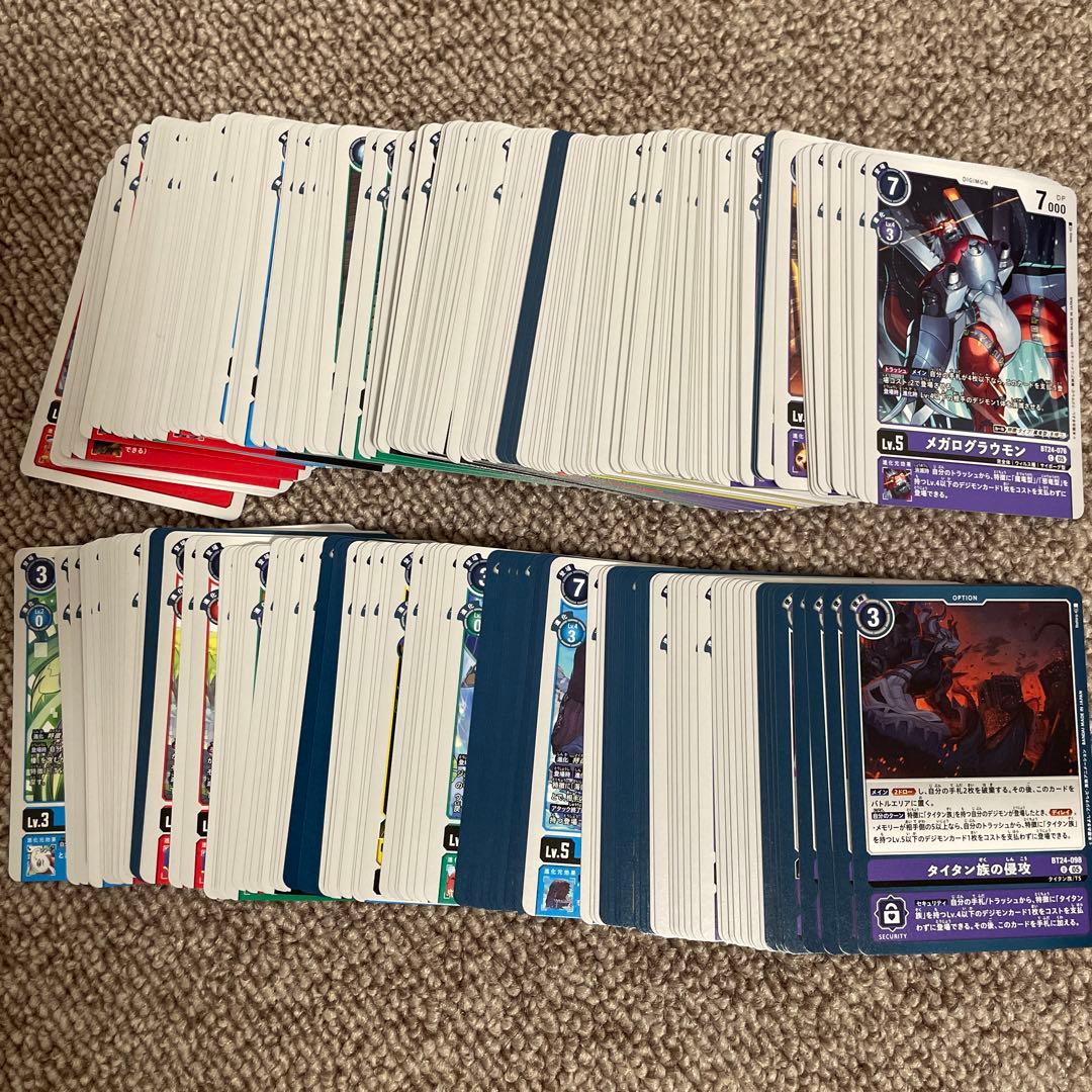 デジモンカード SR以下4コン TIME STRANGER BT24 全色