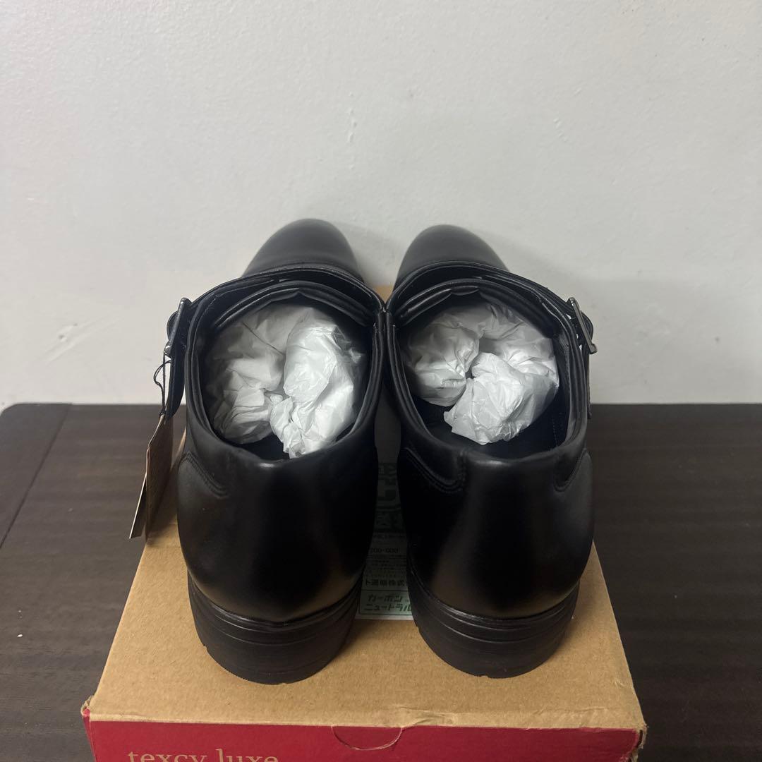 テクシーリュクス ビジネスシューズ 本革 TU-8004 ブラック