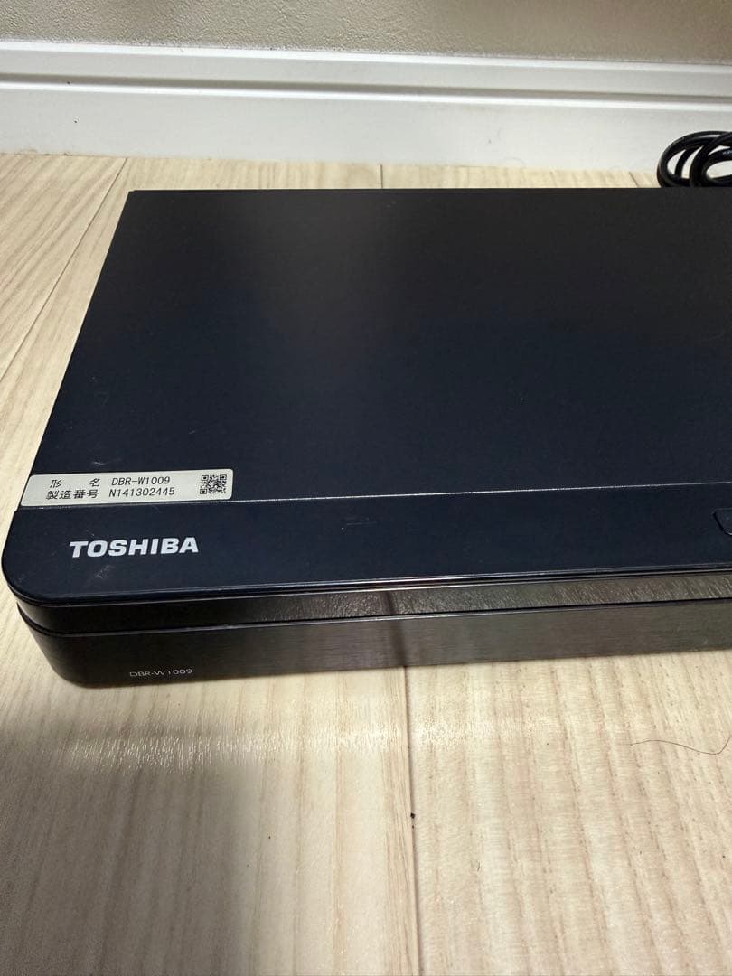 【美品】東芝 レグザ DBR-W1009 2021年 ブルーレイディスクレコーダ
