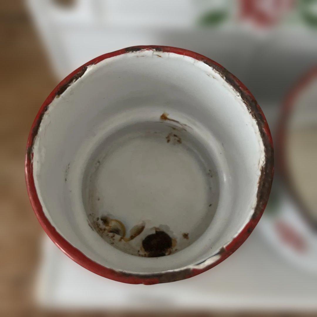 アンティーク サボンラック　レア　花柄