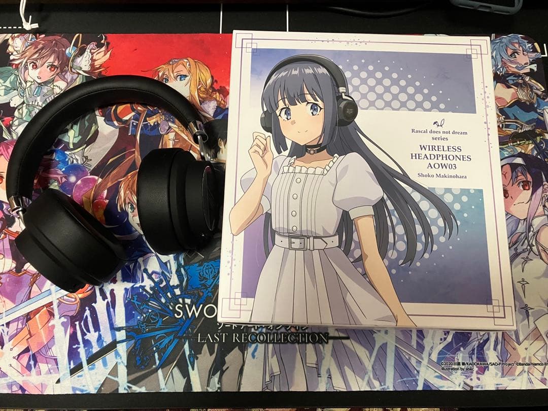 「青春ブタ野郎はサンタクロース夢を見ない」ヘッドホン（牧之原翔子モデル）