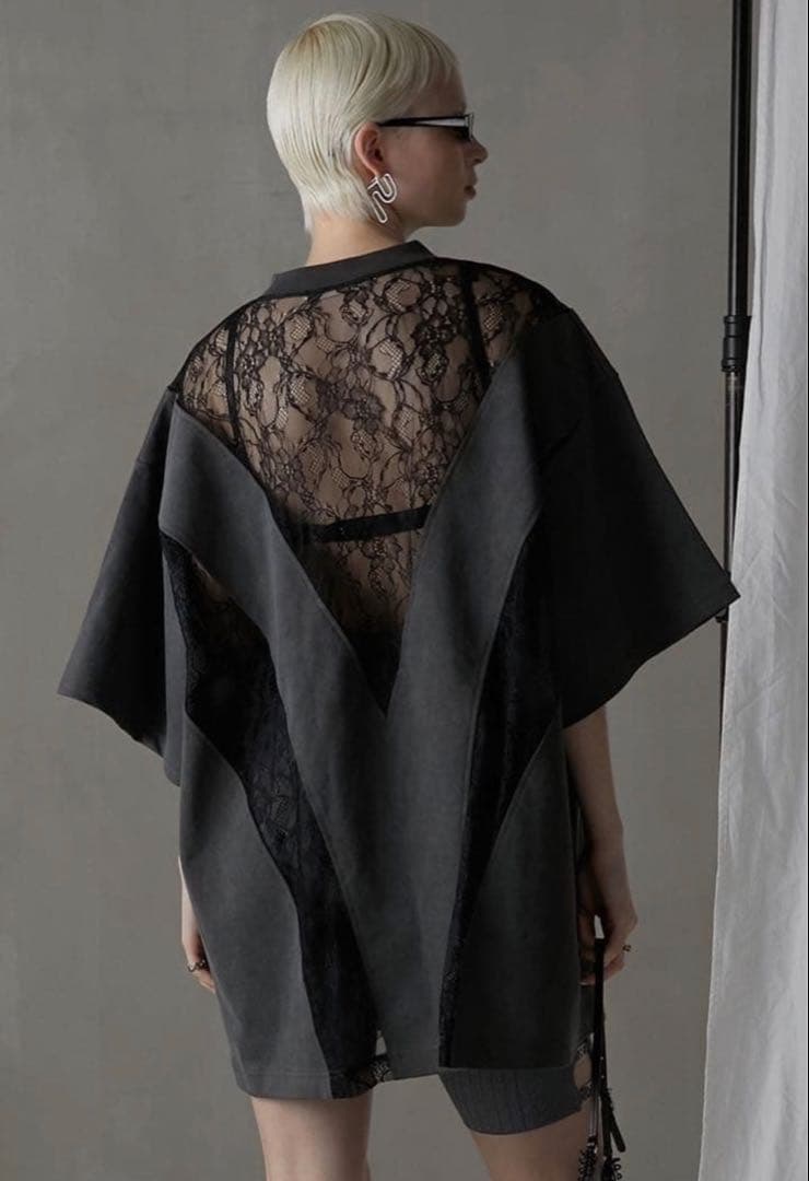 PRANK PROJECT メゾンスペシャル　Pigment Lace Top