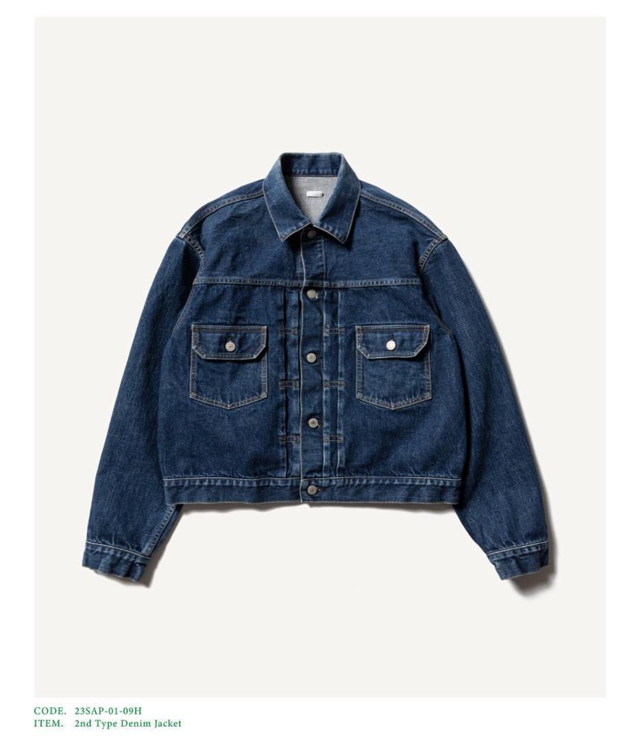 A.PRESSE　23SS　2nd Type Denim Jacket　46