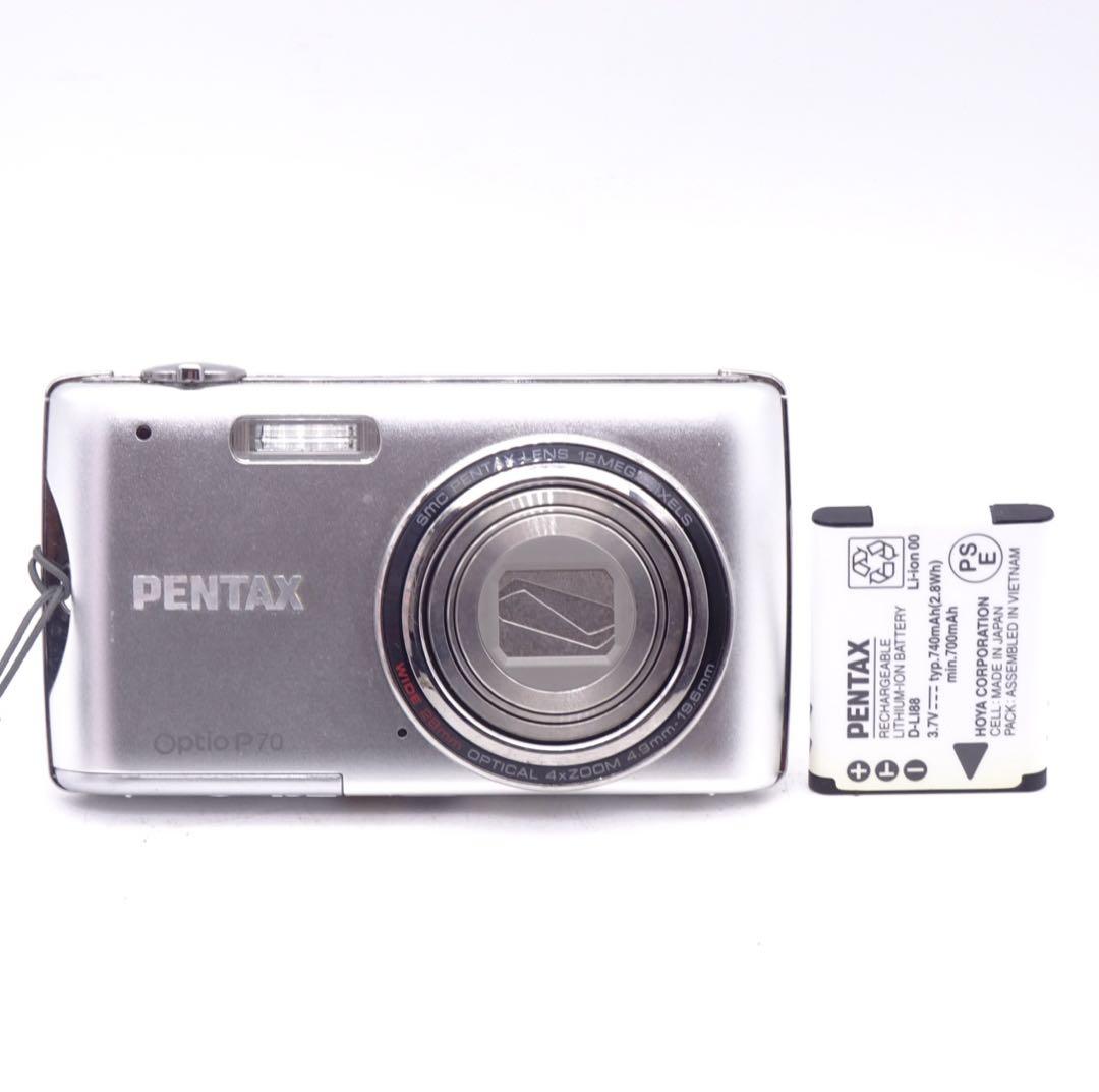 【動作確認済】 PENTAX Optio p70 オールドコンデジ