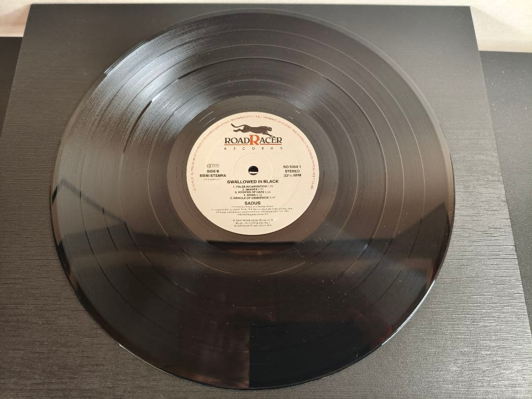 1990年 EU Sadus Swallowed in Black レコード