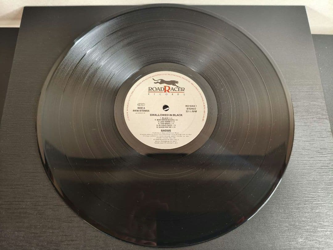 1990年 EU Sadus Swallowed in Black レコード