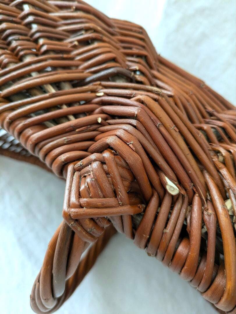 ひ*じ様 カゴアミドリ　特大❣️　フランスペリゴールバスケットとポストカード