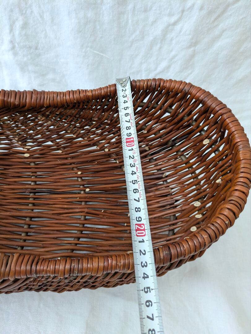 ひ*じ様 カゴアミドリ　特大❣️　フランスペリゴールバスケットとポストカード