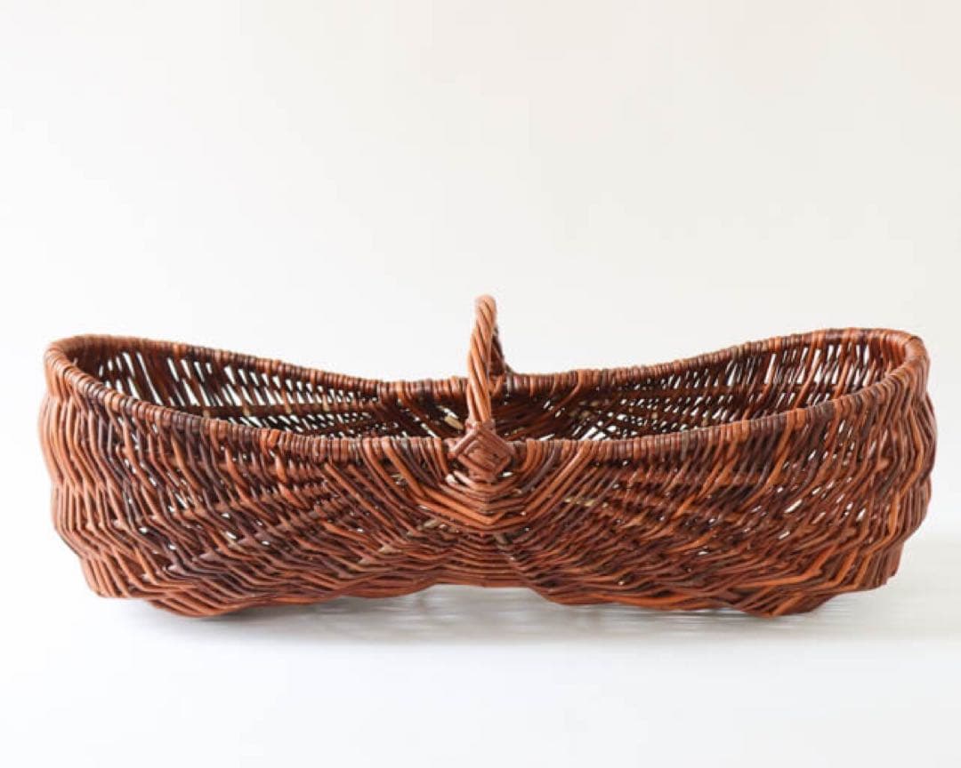 ひ*じ様 カゴアミドリ　特大❣️　フランスペリゴールバスケットとポストカード