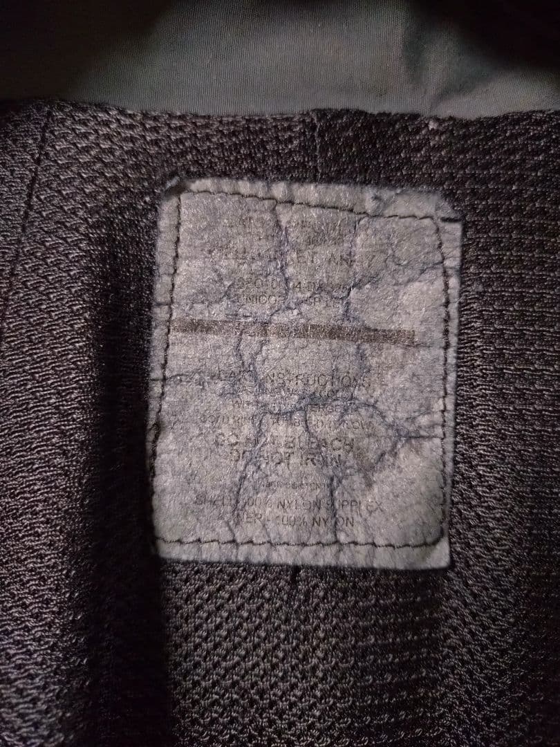 【実物】米軍 IPFU ジャケット 後染めチャコール L-R / お直し済