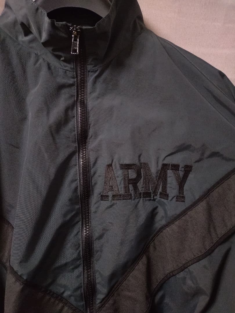 【実物】米軍 IPFU ジャケット 後染めチャコール L-R / お直し済